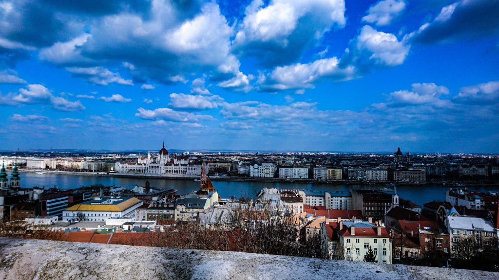 A view of the Danube River