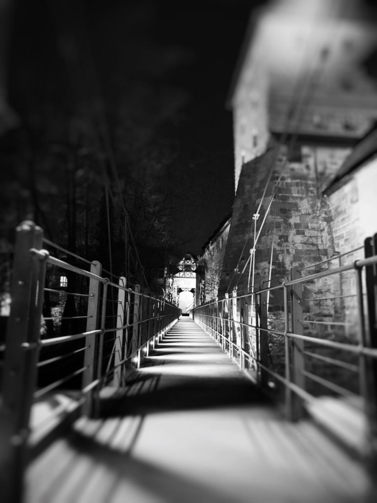 Europe's oldest surviving chain bridge